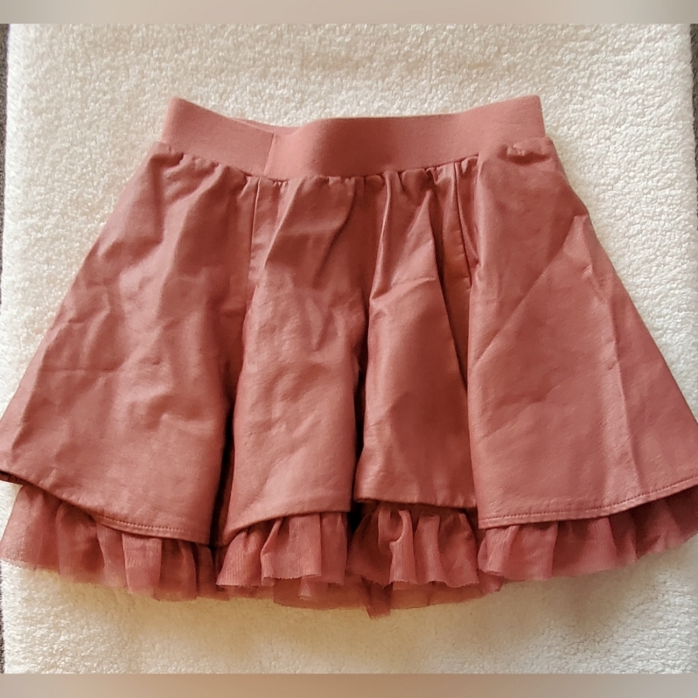 Little Girls Pink Skirt Size 10